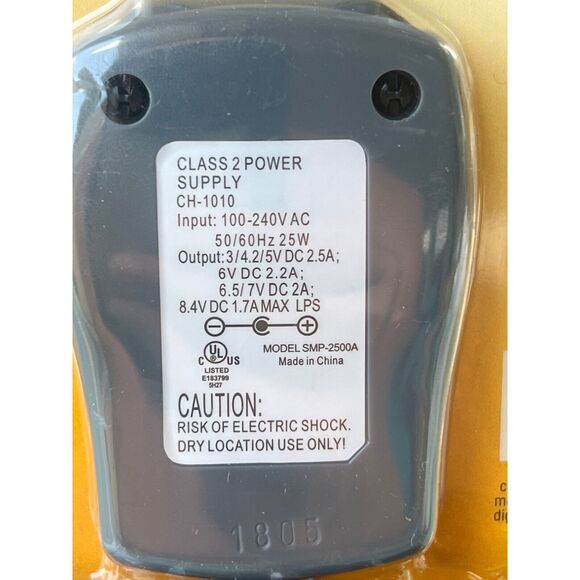 NIB Digital Concepts CH-1010 Universal AC Power Adapter Camera Battery 100/240v - Picture 12 of 13